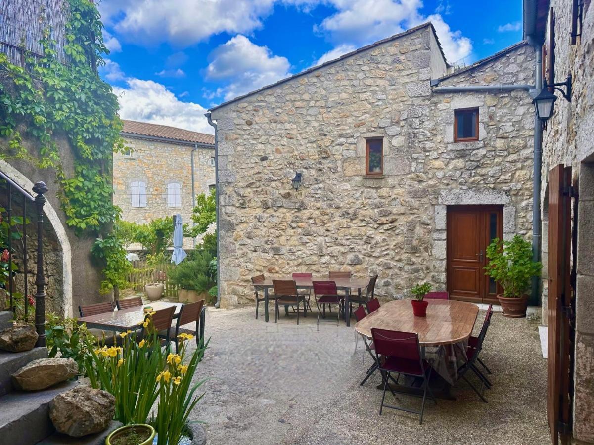 Chambres D'Hotes Les Clapas Chauzon Экстерьер фото