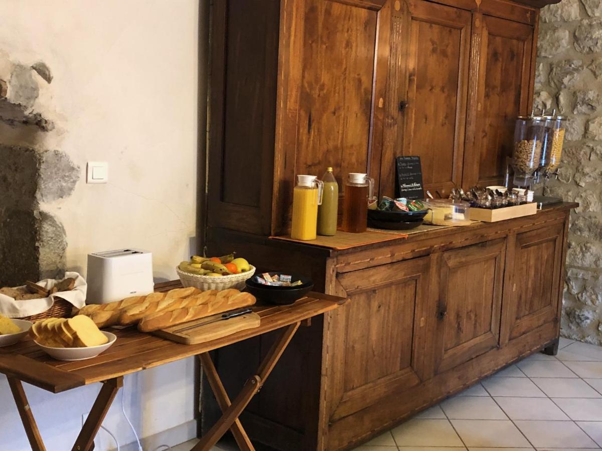 Chambres D'Hotes Les Clapas Chauzon Экстерьер фото
