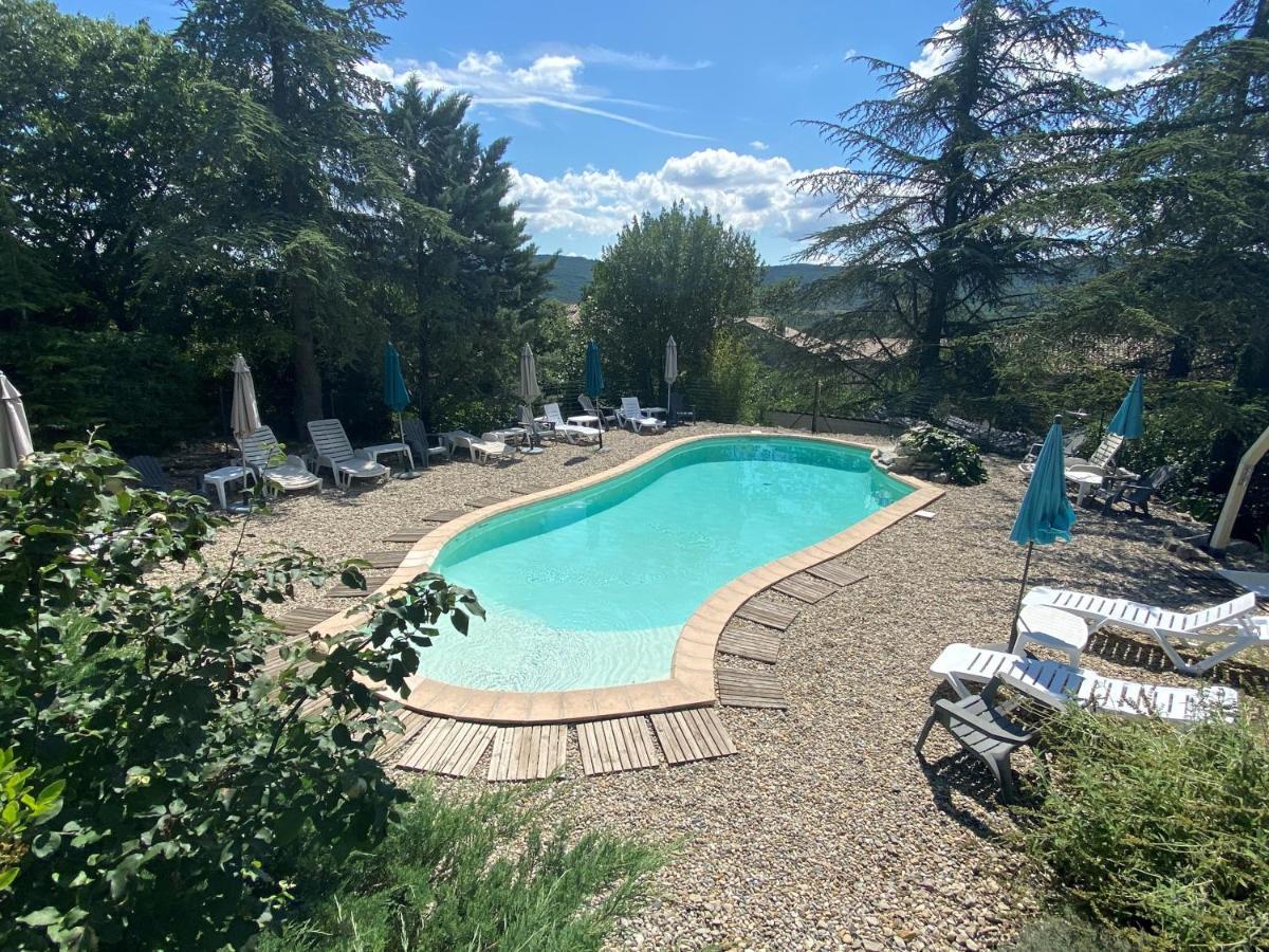 Chambres D'Hotes Les Clapas Chauzon Экстерьер фото