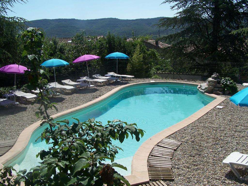 Chambres D'Hotes Les Clapas Chauzon Экстерьер фото