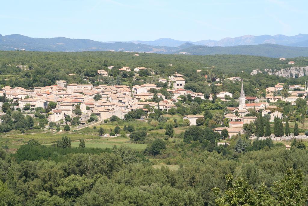 Chambres D'Hotes Les Clapas Chauzon Экстерьер фото